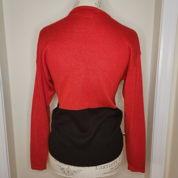 Vintage 80s Franco Valeri knit sweater - Picture 4 of 8